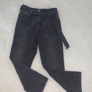 Topshop black denim jeans